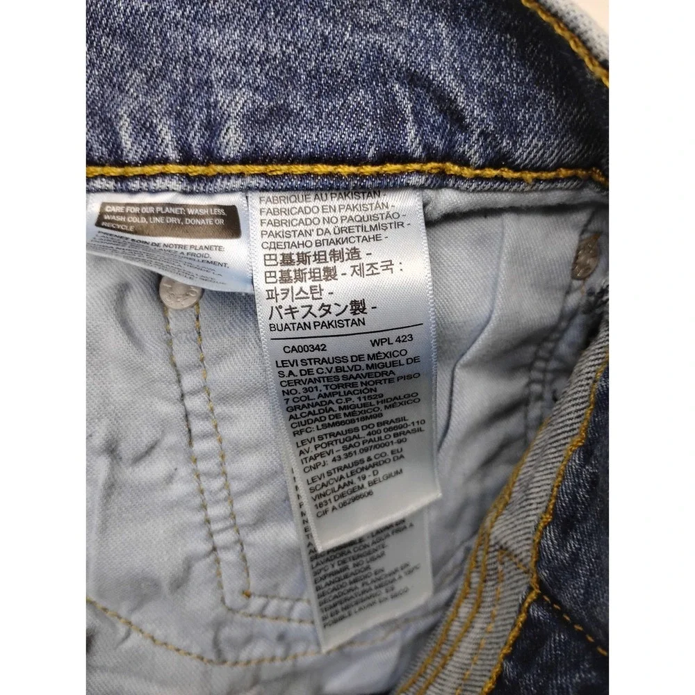 Levis Red Tab 412 Mens Jeans Shorts 34 with 8in inseam